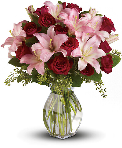 Lavish Love Bouquet with Long Stemmed Red Roses