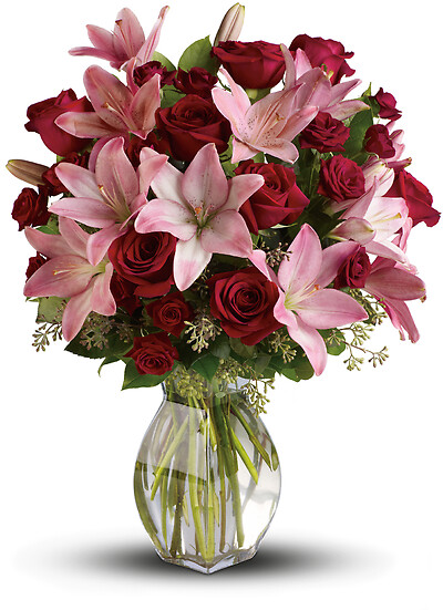 Lavish Love Bouquet with Long Stemmed Red Roses